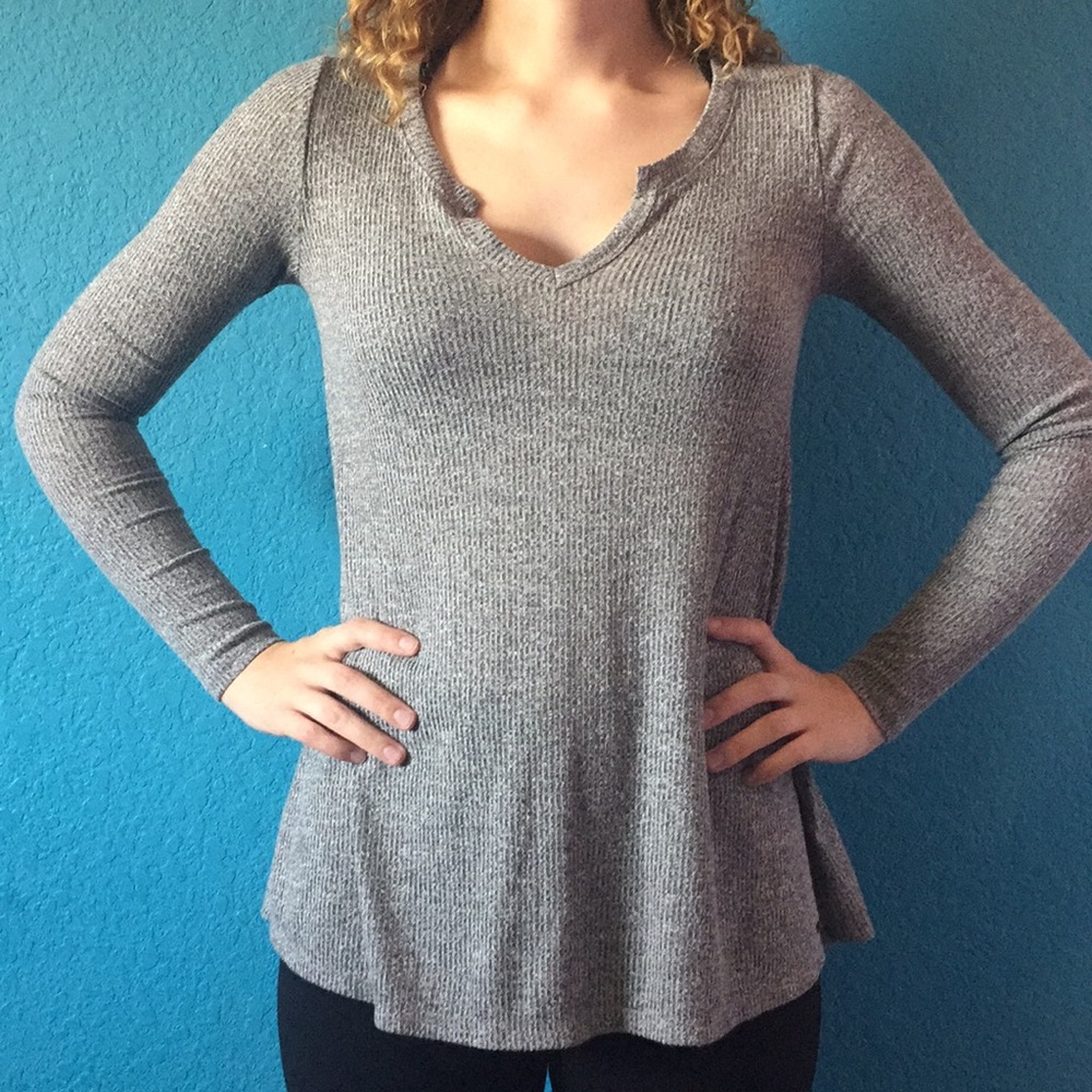 Hollister thermal sweaters